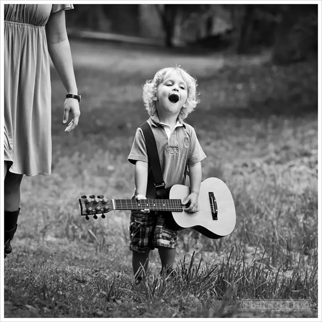 Chanteur et guitare